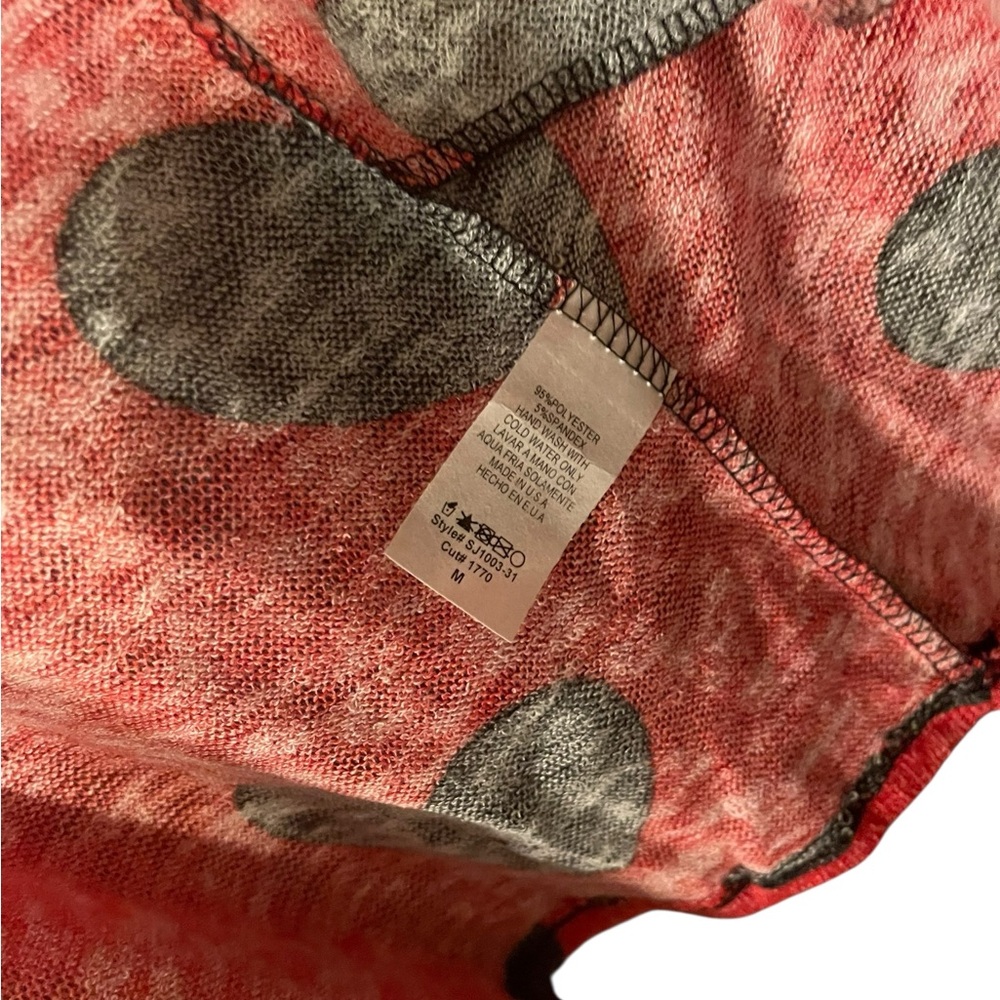 ❤️🖤 Red Knit Vest with Hearts NWOT - Picture 3 of 3